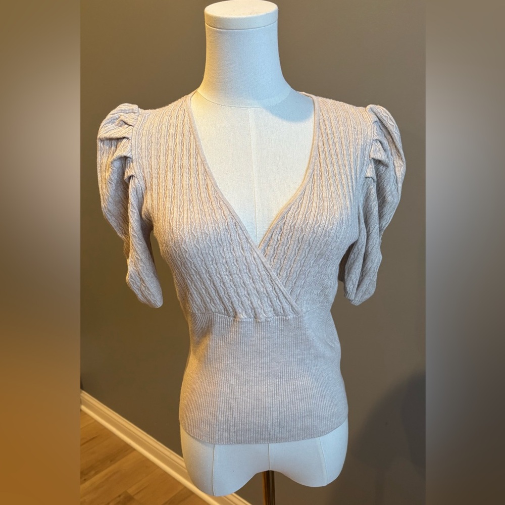 Express V-neck Crossover Top